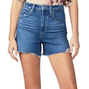 NWT Paige Dani Shorts Hi waisted size 28 light distress